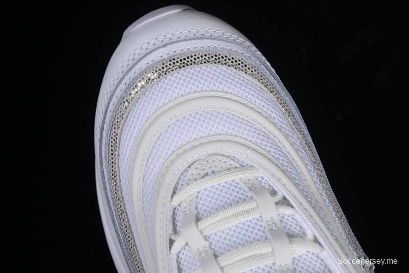 Nike Air Max 97 Retro Running Shoes with Full-Sole Air Cushion - FQ8889-100