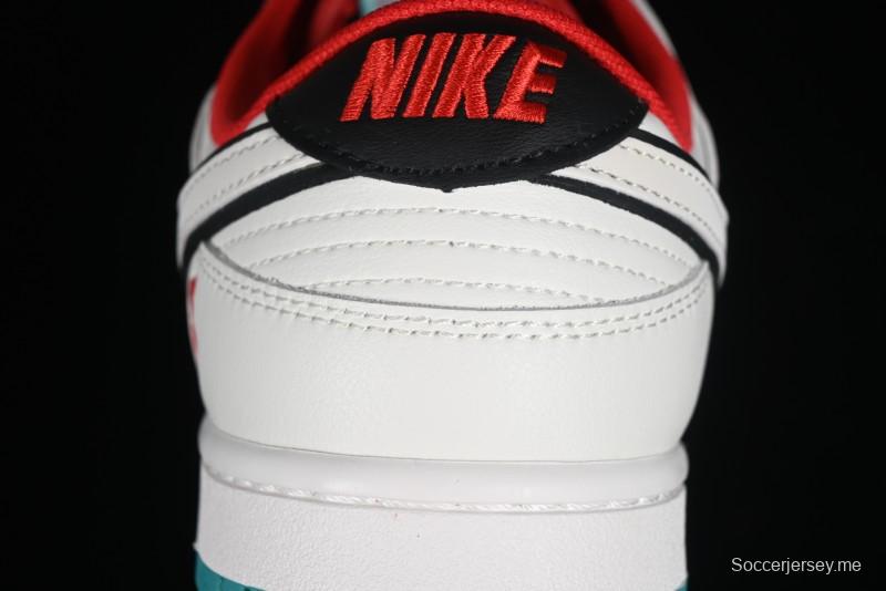 Nike SB Dunk Low LV Collaboration - Beige Violent Bear Anniversary High-End Custom Low-Top Casual Skate Shoes - SJ2068-240