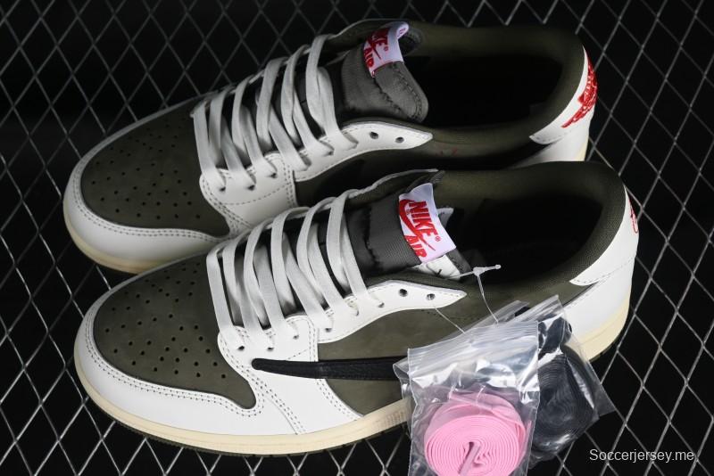 Nike Travis Scott x Air Jordan 1 Low OG Retro Sneakers DM7866-200