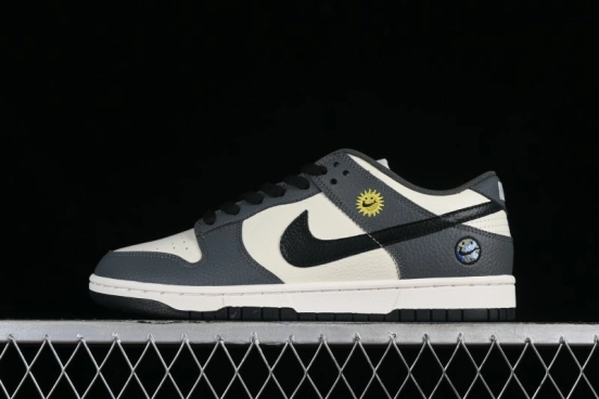 Nike SB Dunk Low Smiley Face SB Low-Top Casual Skate Shoes - BB1609-116