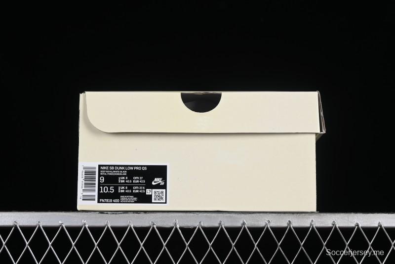 Nike Born x Raised x Nike SB Dunk Low Premium Skate Shoes with Special Foam Swoosh and Snowflake Perforations - FN7819-400