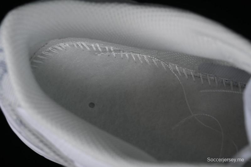 Nike SB Dunk Low Louis Vuitton Collaboration - White Grey Print High-End Custom Low-Top Casual Skate Shoes - LV0526-592