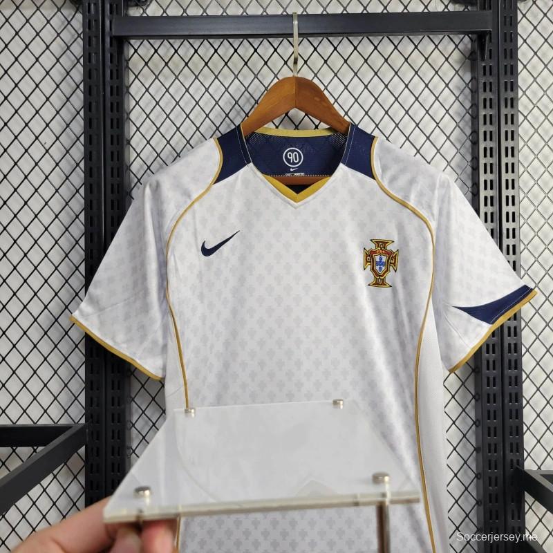 قميص البرتغال الرجعية 2004 ريترو 2004 خارج الديار
