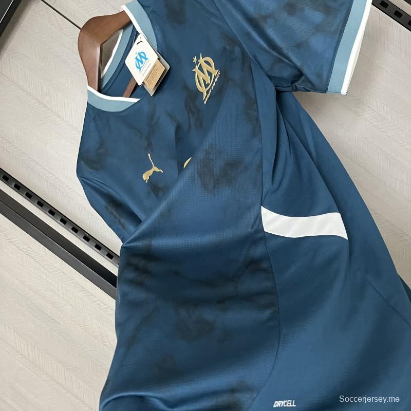24/25 قميص أولمبيك مارسيليا خارج الديار S-XXXXL

