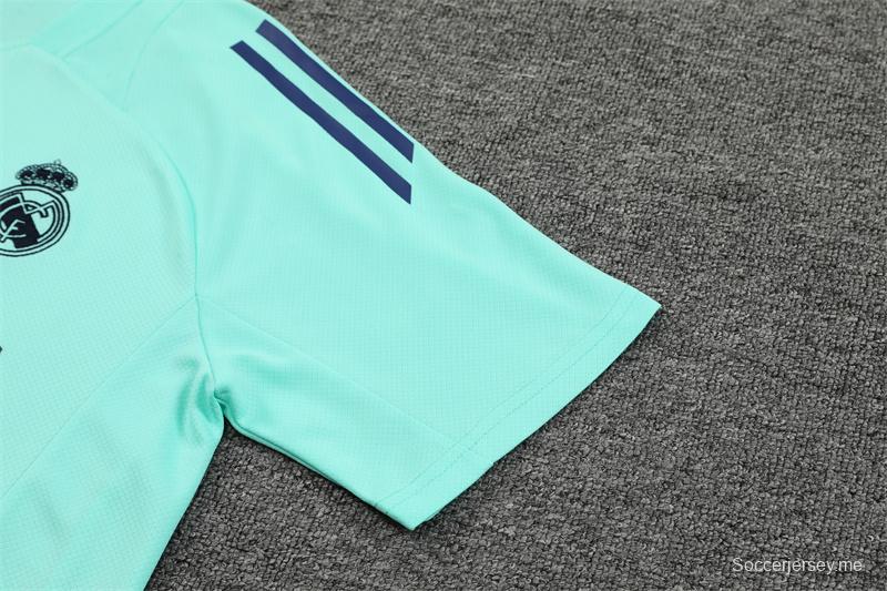 24/25 قميص بأكمام قصيرة + شورت بأكمام قصيرة ريال مدريد بحيرة ريال مدريد أزرق