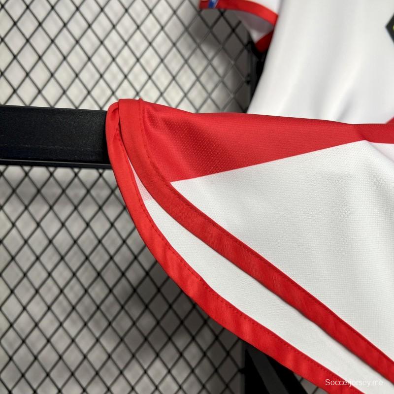 القميص الأساسي لرايو فاليكانو 01/02 ريترو 01/02