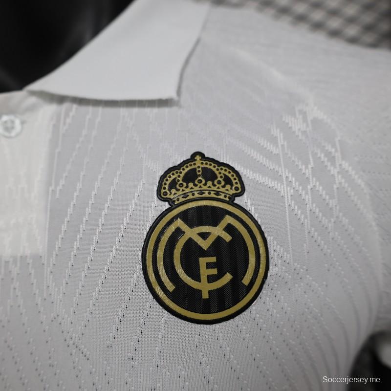 إصدار اللاعب 24/25 قميص ريال مدريد التنين الأبيض الخاص 24/25 ريال مدريد الخاص
