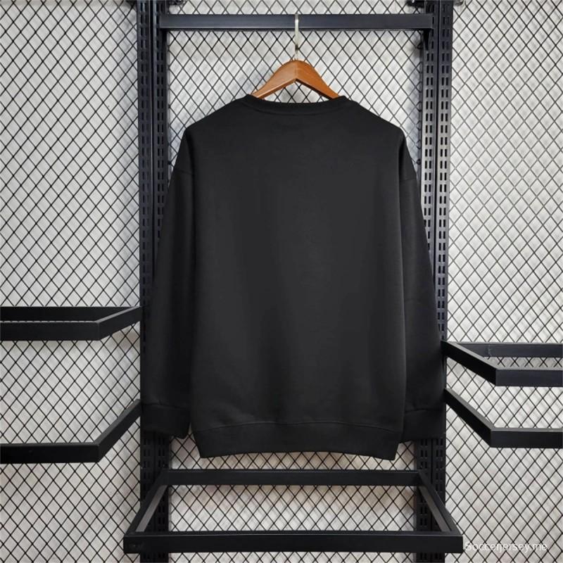 25/26 سويت شيرت باريس سان جيرمان STUSSY أسود اللون