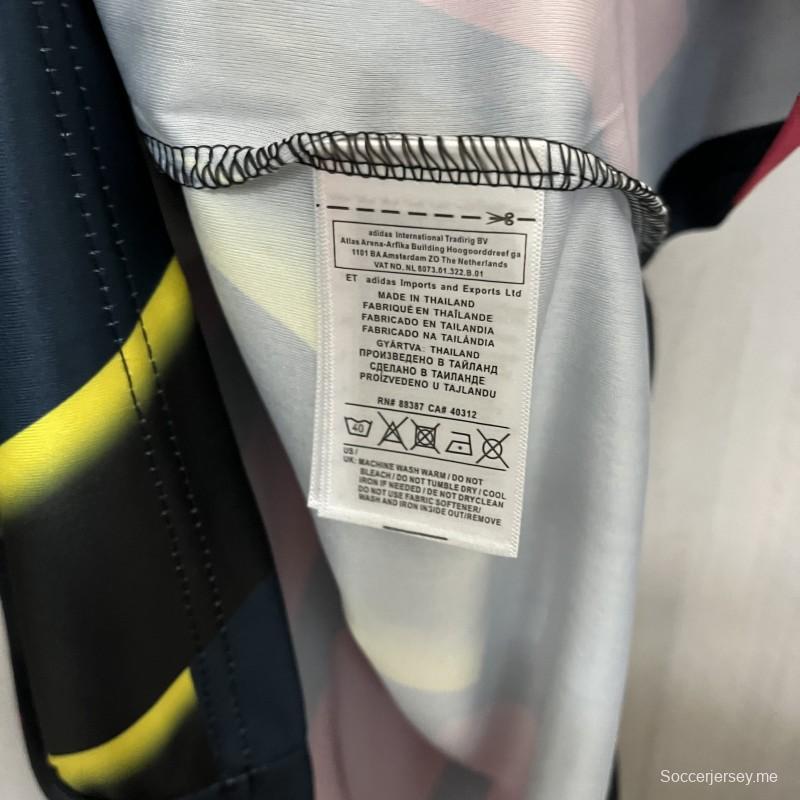 قميص ريترو1997/1997/98 فلامنجو أسود بأكمام طويلة لحارس المرمى