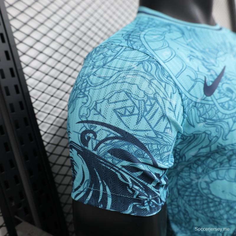 إصدار اللاعب 25/26 قميص تنين برشلونة الخاص 25/26