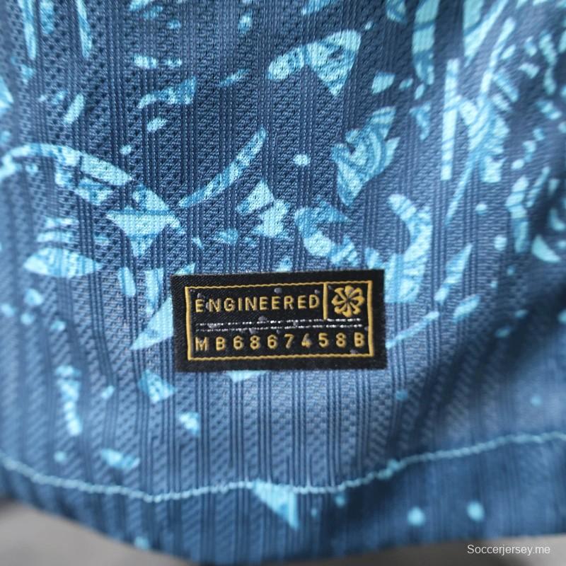 إصدار 25/26 قميص برشلونة النسخة الخاصة من برشلونة بلو دراجون الإصدار الخاص