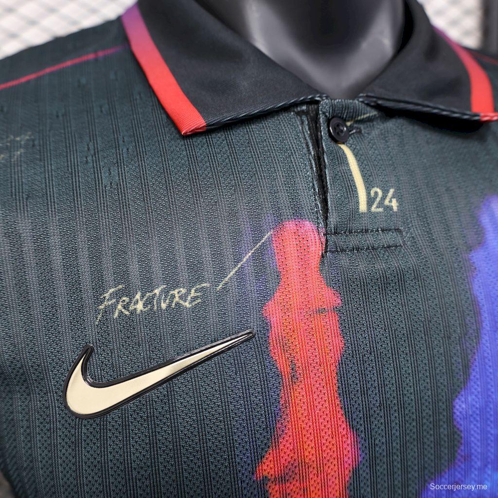 2025/26 نسخة اللاعب 2025/26 قميص الإصدار الخاص ببرشلونة