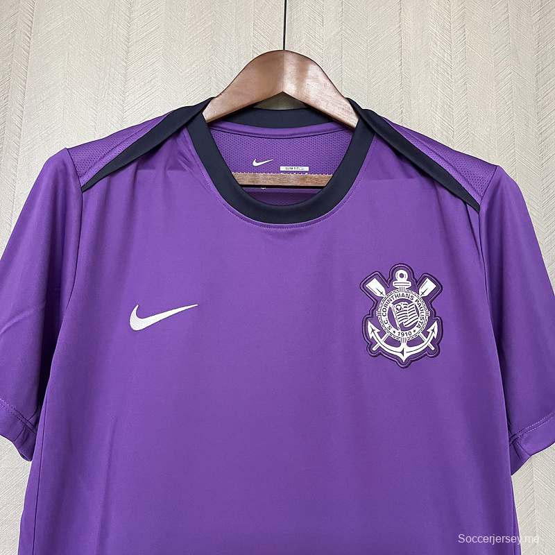 قميص تدريب كورينثيانز 25/26 قميص تدريب كورينثيانز بنفسجي S-XXXXL