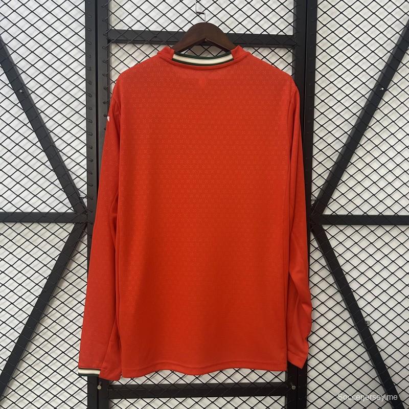 2025 قميص منتخب البرتغال بأكمام طويلة أكمام طويلة