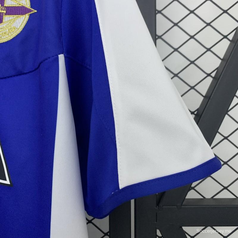 03/04 قميص ديبورتيفو لاكورونا الريترو ديبورتيفو لا كورونا