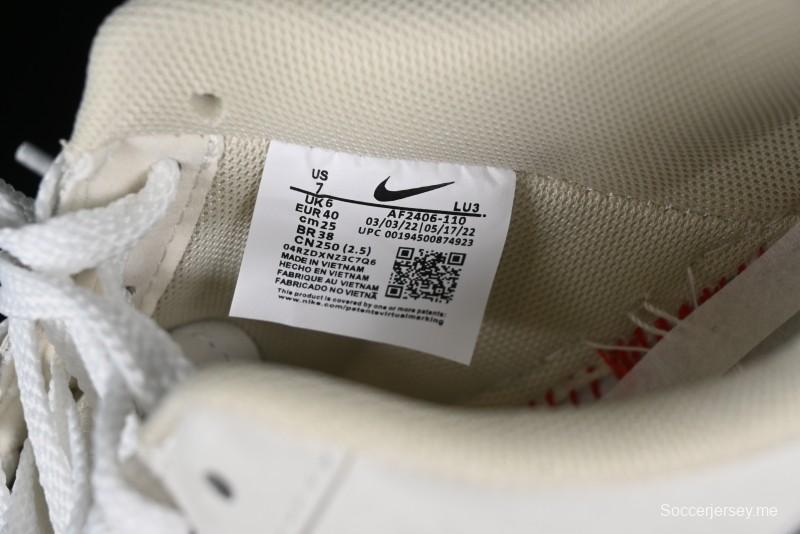 Nike Air Force 1 '07 Low Custom Traditional Chinese Brocade Casual Sneakers - AF2406-110