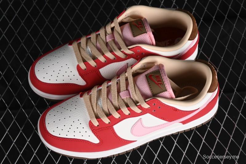 Nike Dunk Low SB Bacon Color Casual Skate Shoes - FB7910-600