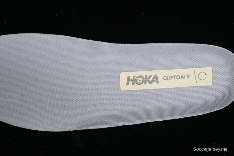 HOKA ONE ONE Clifton 9 Lightweight Breathable Knit Mesh Running Shoes - 1127895 OKB