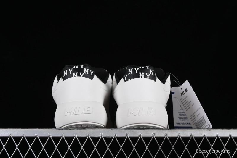 MLB Chunky Classic Base Heel Monogram Lightweight Platform Sneakers with 6cm Height Boost - 3ASXCBH4N50BKS