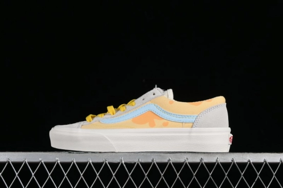 Vans Style 36 Low-Top Casual Sneakers in Cheese & Sea Salt Colorway - VN0A3DZ3OXS