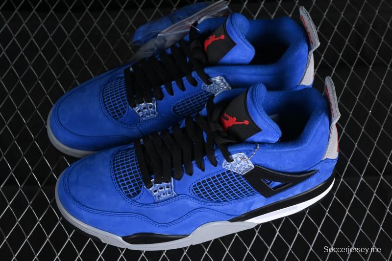 Nike Air Jordan 4 Retro Basketball Shoes with Premium Suede and Eminem Encore Design - AJ4
