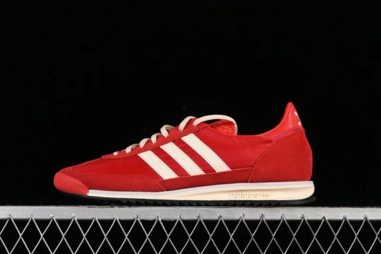 Adidas Originals SL 72 Retro Running Shoes with Ecotex Tongue and EVA Midsole - IE3475
