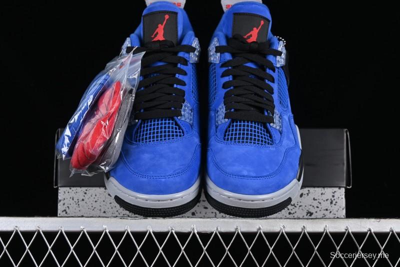 Nike Air Jordan 4 Retro Basketball Shoes with Premium Suede and Eminem Encore Design - AJ4