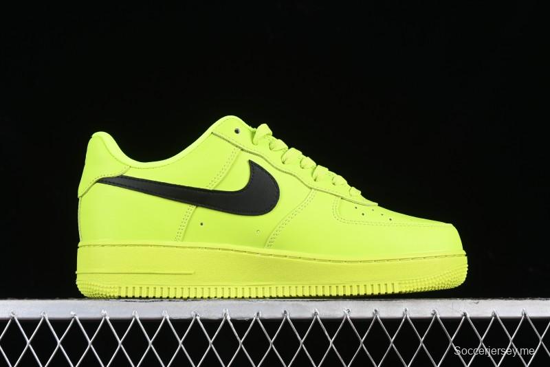 Nike Air Force 1 '07 Low Top Casual Sneakers in Firefly Green - FA2407-301