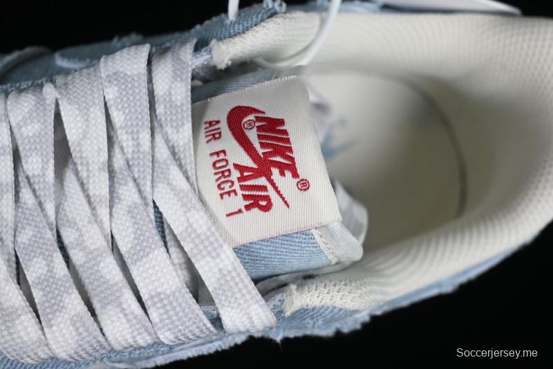 Levi's x Nike Air Force 1 '07 Low Denim Casual Sneakers - CH2211-168