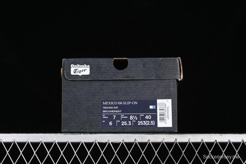 Onitsuka Tiger Mexico 66 Low-Top Canvas Casual Running Shoes - 1183A360-205