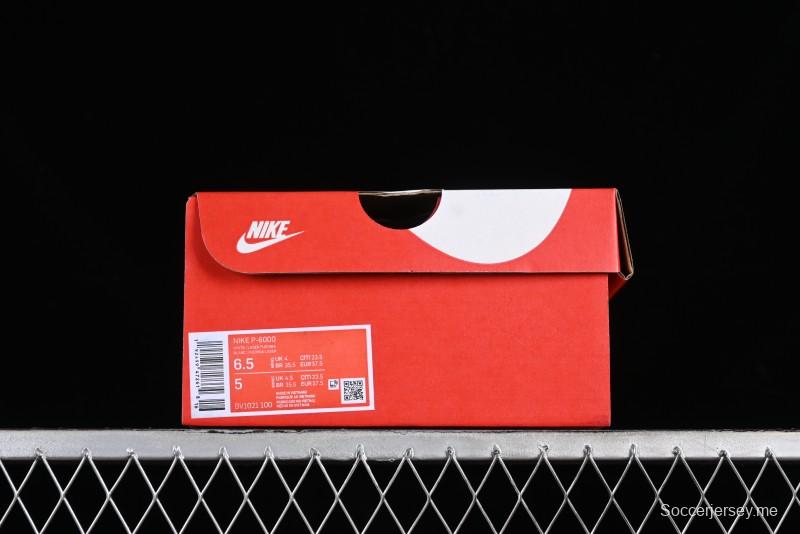 Nike P-6000 Retro Casual Sport Dad Shoes with Layered Design - BV1021-100