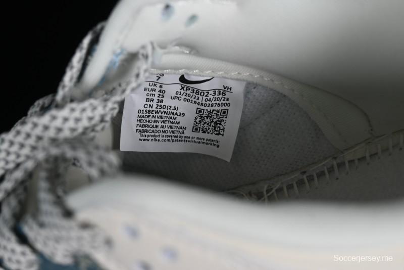 Nike SB Dunk Low LV Collaboration - Light Blue Denim Anniversary High-End Custom Low-Top Casual Skate Shoes - XP3802-336