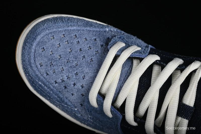 Nike SB Dunk Low Pro Premium "Denim Gum" Low-Top Casual Skate Shoes - CV0316-400