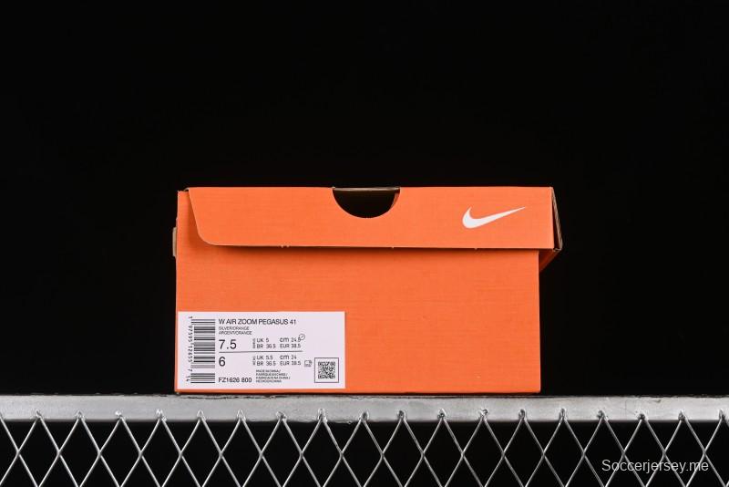 Nike Air Zoom Pegasus 41 Breathable Lightweight Running Shoes with Cushioning - FZ1626-800
