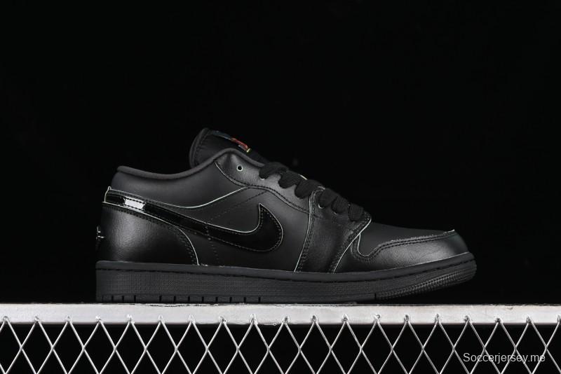Nike Air Jordan 1 Low Black Cat Basketball Shoes - HM3690-001