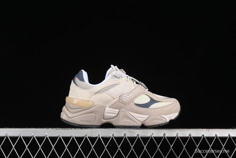 New Balance 9060 Series Kids Hook and Loop Sneakers - PV9060EB