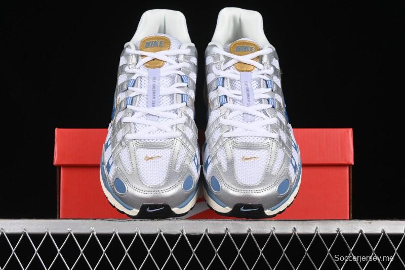 Nike P-6000 Prm Retro Casual Sneakers with Lightweight Design - HJ7246-100