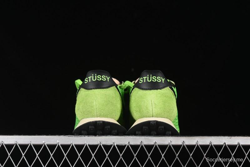 Nike Stussy Roshe Run LD-1000 Comfortable Versatile Non-Slip Durable Waffle Low-Top Casual Running Shoes - FQ5369-300