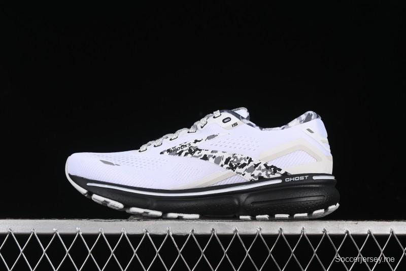 Brooks Ghost 15 Running Shoes with DNA LOFT V2 Cushioning and Breathable Air Mesh - 1103931D149