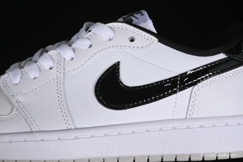 Nike Air Jordan 1 Low '85 Metallic Black White Blue - FB9933-102