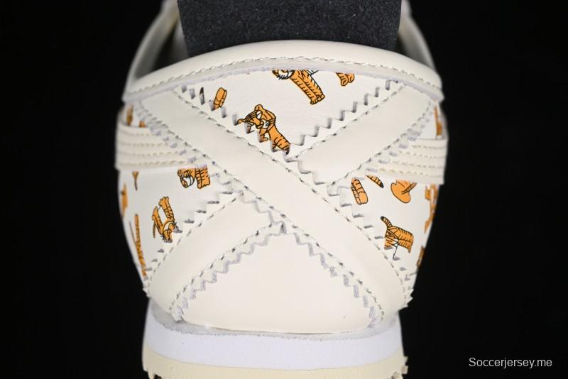 Onitsuka Tiger Mexico 66 Low-Top Leisure Running Shoes with Full-Grain Leather Upper - 1183B785-100