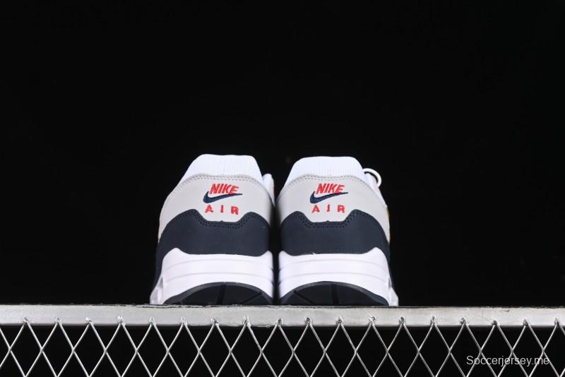 Nike Air Max 1 Retro Running Shoes with Half-Sole Air Cushion - HM9604-400