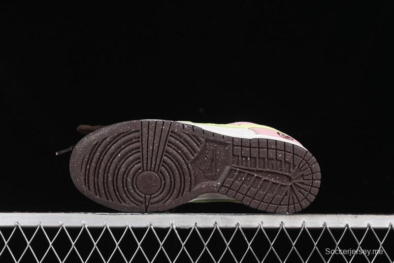 Nike Dunk Low 85 Double Swoosh Series Year of the Snake SB Low-Top Casual Skate Shoes - HV1799-161