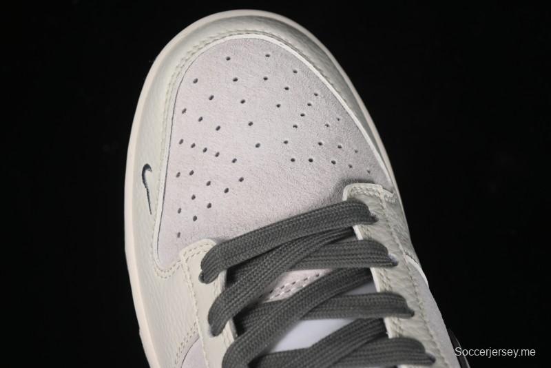 Nike SB Dunk Low Supreme Collaboration - Beige Grey Pig Anniversary High-End Custom Low-Top Casual Skate Shoes - XX2025-188