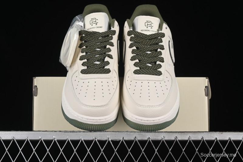 Nike Reigning Champ Air Force 1'07 Low Casual Sneakers with 3M Reflective Custom Leather - RC2369-173