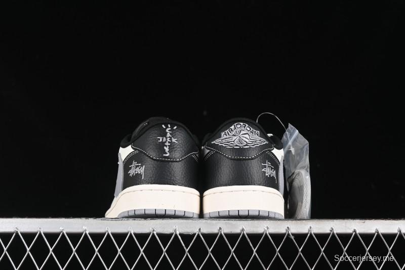 Nike Travis Scott x Fragment Design x Air Jordan 1 Low OG SP AJ1 Lifestyle Sneakers - XZ5168-001