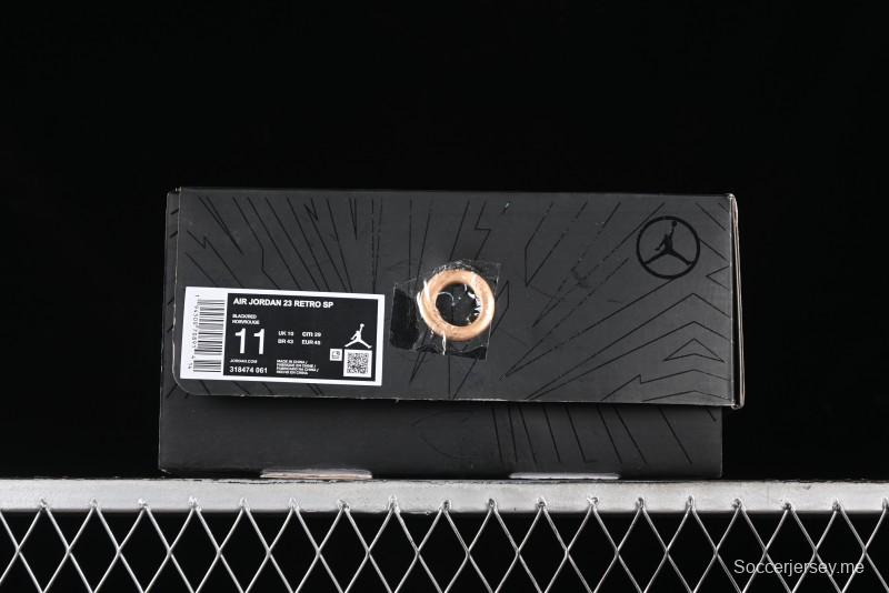 Nike Air Jordan 23 AJ23 Mid Retro Casual Basketball Shoes with Visible Air Cushion - 318474-061