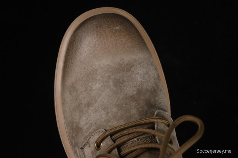 Timberland Outdoor Mid-Top Casual Chukka Boots with Premium Suede Leather and Anti-Odor Insole - TB10088KHAKI