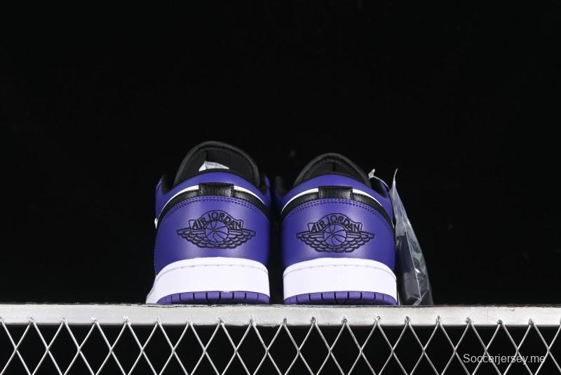Nike Air Jordan 1 Low AJ1 Grape Purple Low-Top Basketball Shoes - 553558-500