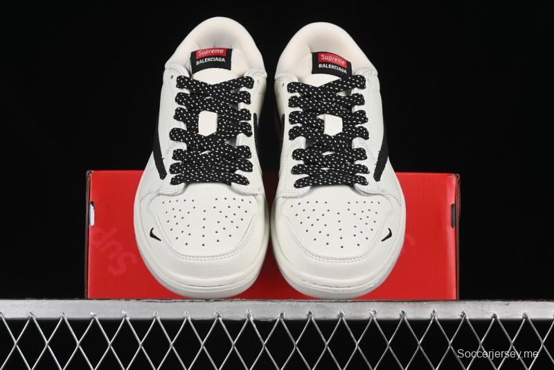 Nike Travis Scott x Fragment Design x Air Jordan 1 Low OG SP AJ1 Supreme Collaboration - JH6088-704